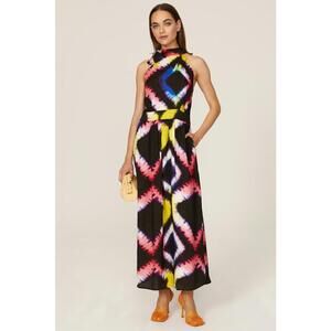 Busayo x RTR Rainbow Tie Dye Dress Size 12 with Fabric Snags
